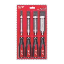 Milwaukee  Bevel Edge Chisel Set 4 Pieces