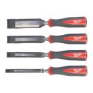 Milwaukee  Bevel Edge Chisel Set 4 Pieces