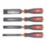 Milwaukee  Bevel Edge Chisel Set 4 Pieces