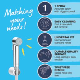 Grohe Vitalio Trigger Spray Set Chrome