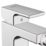 Hansgrohe Vernis Shape Chrome 126mm Mono Bidet Mixer Tap  With Pop-Up Waste