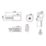 Smith & Locke  40mm Sash Stops Satin Chrome 2 Pack