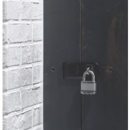 Master Lock Hasp & Staple Zinc-Plated Cast Steel 140mm