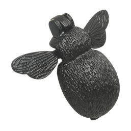 Hardware Solutions Door Knocker Bumble Bee Matt Black 127mm x 98mm