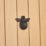 Hardware Solutions Door Knocker Bumble Bee Matt Black 127mm x 98mm