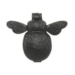 Hardware Solutions Door Knocker Bumble Bee Matt Black 127mm x 98mm
