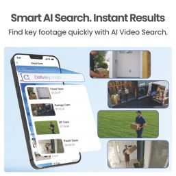 Reolink Floodlight Series F751W White Wired 4K Outdoor Wi-Fi Security Camera with Floodlight & Photocell Sensor