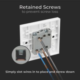 British General 900 Series 20A 16AX 2-Gang 2-Way Light Switch  White