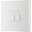 British General 900 Series 20A 16AX 2-Gang 2-Way Light Switch  White