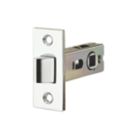 Smith & Locke Polished Chrome Tubular Mortice Latch 64mm Case - 45mm Backset