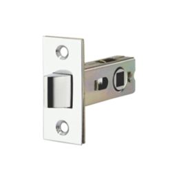 Smith & Locke Polished Chrome Tubular Mortice Latch 64mm Case - 45mm Backset