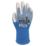 Wonder Grip WG-522W Bee-Tough Gloves Blue/White Medium