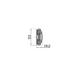 Essentials Steel Self-Closing Ball Bearing Drawer Runners 800mm 2 Pack