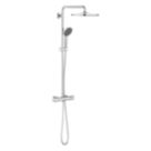 Grohe Vitalio Joy 310 HP Rear-Fed Exposed Chrome Thermostatic Shower System