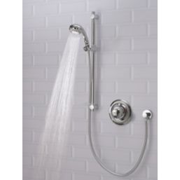 Aqualisa Aquavalve Rear-Fed Concealed Chrome Thermostatic Mixer Shower