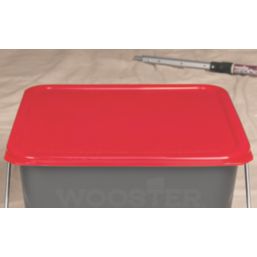 Wooster Paint Scuttle Lid 359mm Red