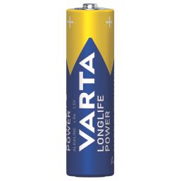 Varta Longlife Power AA 1.5V Alkaline High Energy Batteries 24 Pack
