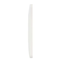 Hager Sollysta WMGP3 3-Module Grid Faceplate White