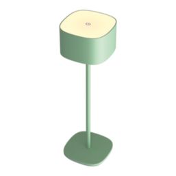 Calex Serino Rechargeable LED Table Lamp Green 90lm