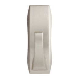 Command Silver Self-Adhesive Bathroom Hook Medium