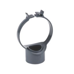 FloPlast  Strap Boss Anthracite Grey 110mm