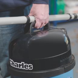 Numatic Charles CVC370 1000W 15Ltr  Wet or Dry Vacuum Cleaner 230V