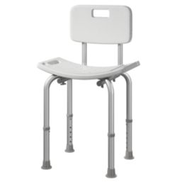 ETAL Freestanding Bath & Shower Seat White