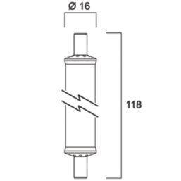 Sylvania ToLEDo Retro R7s Linear LED Light Bulb 470lm 4.2W 220-240V