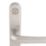 Smith & Locke  Door Handles Pair Satin Nickel