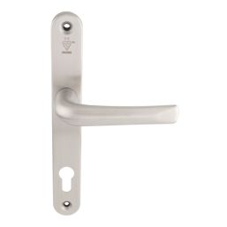 Smith & Locke  Door Handles Pair Satin Nickel