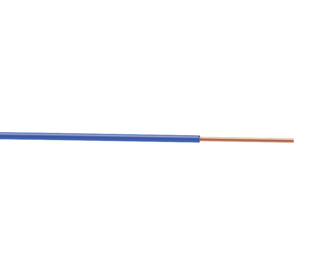 Time 6491X Blue 1-Core 2.5mm² Conduit Cable 100m Drum - Screwfix