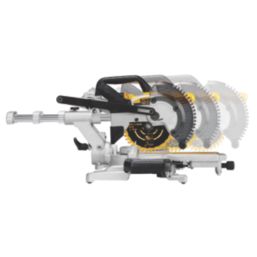 DEWALT DCS365N-XJ 184mm 18V Li-Ion XR  Cordless Single-Bevel Sliding Compound Mitre Saw - Bare