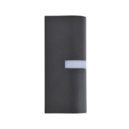 Lutec Mika Outdoor Wall Light Black