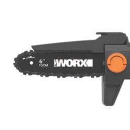 Worx  20V 1 x 2.0Ah Li-Ion PowerShare Brushless Cordless 15cm Mini Chainsaw