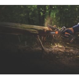 Worx  20V 1 x 2.0Ah Li-Ion PowerShare Brushless Cordless 15cm Mini Chainsaw