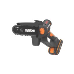 Worx  20V 1 x 2.0Ah Li-Ion PowerShare Brushless Cordless 15cm Mini Chainsaw