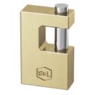 Smith & Locke  Brass   Closed Shackle  Padlock 60mm