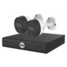 Yale YSV-2CSMD-4CK 1TB 4-Channel 1080p Smart Motion CCTV Kit incl. XVR & 2 x 1080p Indoor & Outdoor Cameras