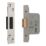 Smith & Locke Fire Rated  5 Lever Nickel Deadlock 65mm Case - 44mm Backset