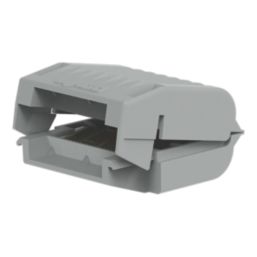 Wago 207-1431 3-Entry IPX8 Gelbox for Splicing Connectors Grey 4 Pack