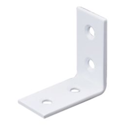 Essentials Angle Bracket Silver 40mm x 40mm x 20mm