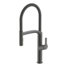 Swirl Boyne  Pull-Out Spray Mixer Kitchen Tap Titanium-Effect