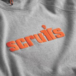 Scruffs Tamworth Hoodie Grey Marl 2X Large 52" Chest