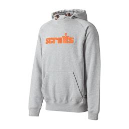 Scruffs Tamworth Hoodie Grey Marl 2X Large 52" Chest