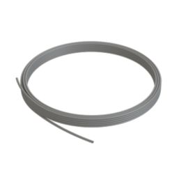 PolyPlumb Enhanced  Push-Fit Plastic Pipe 15mm x 25m Grey