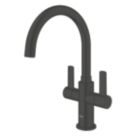 Grohe Start Dual Lever Kitchen Tap Matt Black