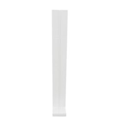 FloPlast In-Line Fascia Joints White 300mm x 42mm 2 Pack