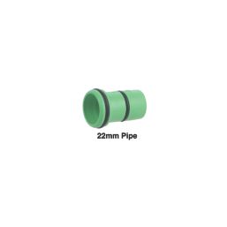 Flomasta NDSI22M1 Polybutylene & PEX Push-Fit Pipe Insert 22mm 10 Pack