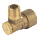 Cookerflex Angled Bayonet Socket Gas Fitting 1/2"