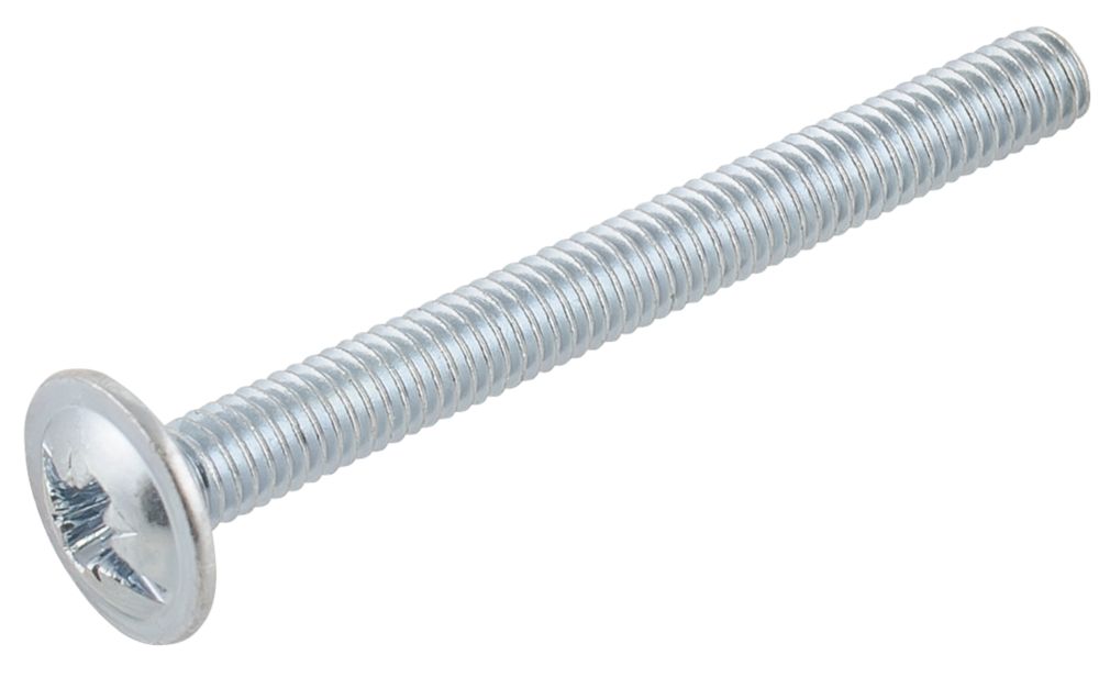 Easyfix PZ Wafer Furniture Screws M4 x 40mm 6 Pack Screwfix